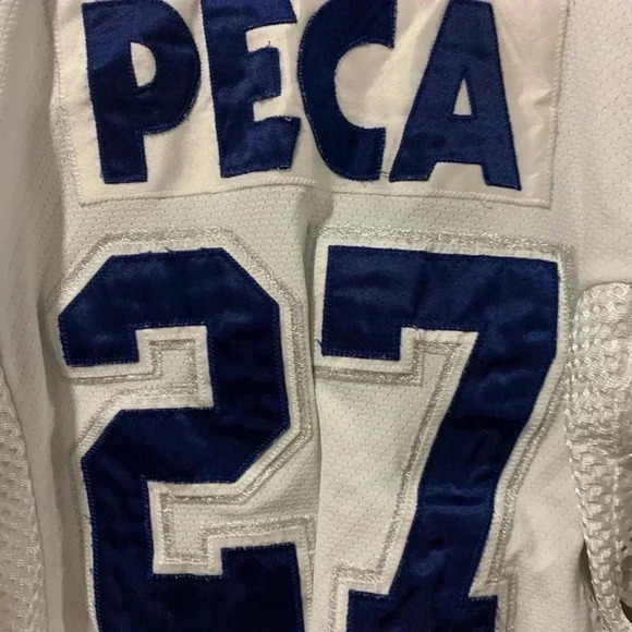 Vtg Mike Peca Toronto Maple Leafs  NHL Hockey Jersey - Picture 6 of 11